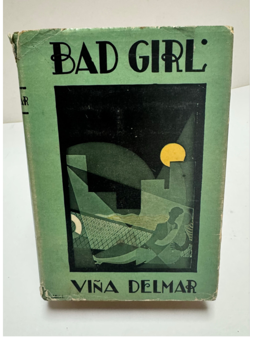 Bad Girl Viña Delmar 1929 Grosset Dunlap Hardcover Rare Art Deco Dust Jacket